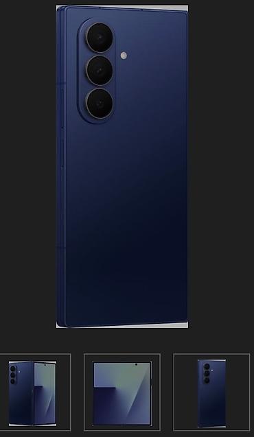 aifon 8: Samsung Galaxy Z Fold 7, Новый, 256 ГБ, цвет - Синий, 2 SIM — 2