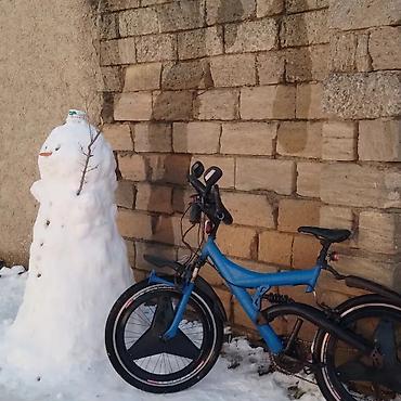 Uşaq velosipedləri: Uşaqlar üçün xüsusi yığılmış velosiped - Rəng: mavi - Gücləndirilmiş — 10