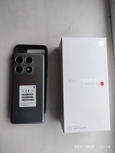сяоми 14 т про цена: Xiaomi, 14T Pro, 512 ГБ, түсү - Боз, 2 SIM