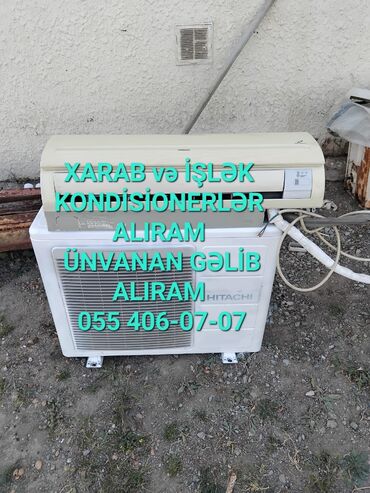 kondisaner kompressor: Kondisioner Samsung, İşlənmiş, 40-45 kv. m, Kredit yoxdur