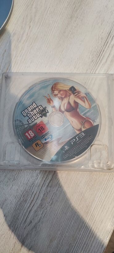 PS3 (Sony PlayStation 3): Диск Gta 5 на PlayStation 3