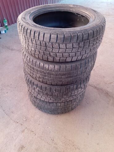 16 железные диски: Шиналар 205 / 55 / R 16, Кыш, Колдонулган, Комплект, Dunlop