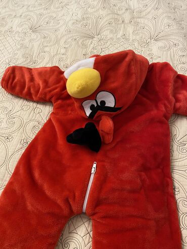 Боди: Боди, цвет - Красный, Б/у — 5