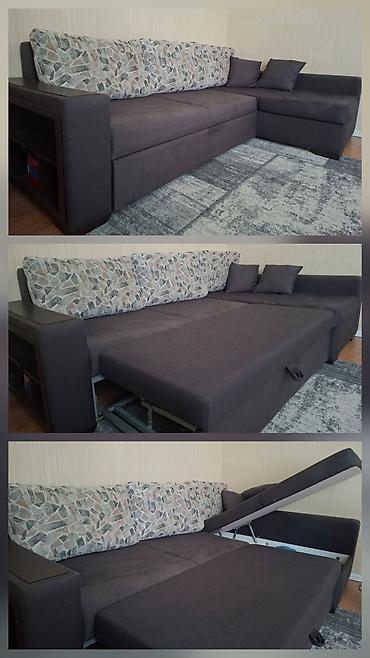 divan taxt: Künc divan, İşlənmiş, Açılan, Bazalı, Parça, Çatdırılma yoxdur — 1