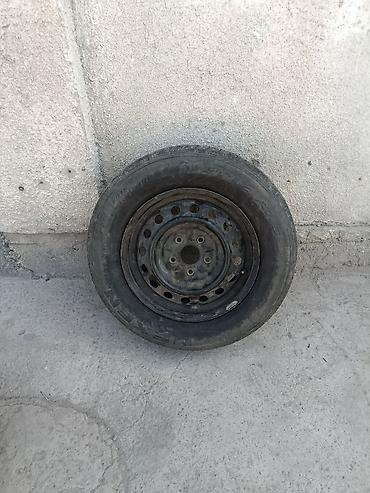 5114 15: Колеса в сборе 215 / 65 / R 15, Лето, Б/у, Запаска, Легковые, Железные, отверстий - 5 — 2