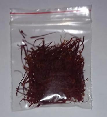 Qida məhsulları: Zəfəran – 1 qramlıq quru ədviyyə - Məhsul: Safran (Crocus sativus) — 2