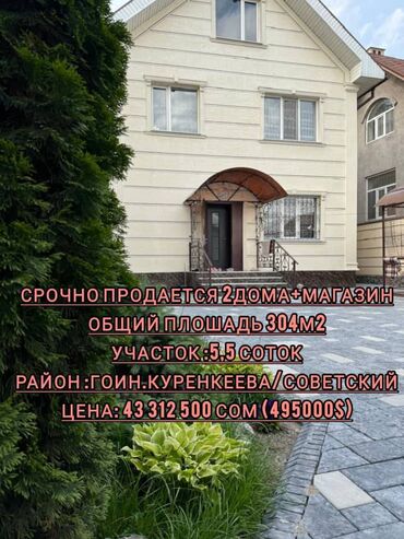 гостевые дома иссык куль чолпон ата: Дом, 304 м², 9 комнат, Агентство недвижимости, Евроремонт