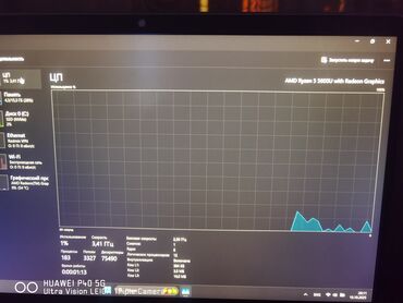 бишкек купить ноутбук: Ноутбук, HP, 16 ГБ ОЗУ, AMD Ryzen 5, 14 ", Б/у, Для работы, учебы, память NVMe SSD