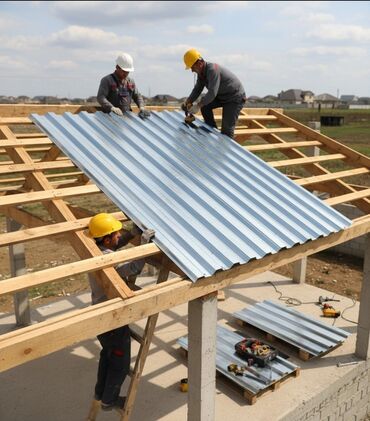 Şifer: Şifer, Dəmir, Yeni, Pulsuz çatdırılma, Ödənişli quraşdırma, Zəmanətli — 9