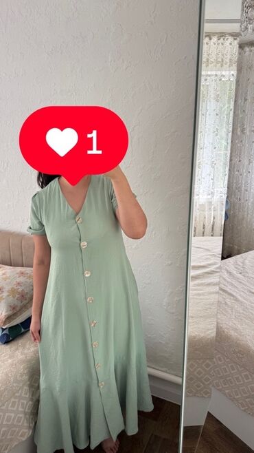 стильные платья для полных девушек: Күнүмдүк көйнөк, Жай, Узун модель, Зыгыр, Стандарт