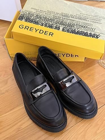 ley: GREYDER qadın loaferləri (1 dəfə geyinilib) - Model: klassik penny — 1