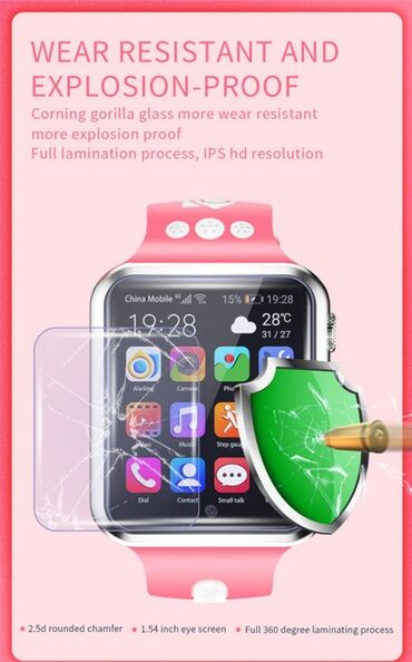 Ručni satovi: Android Smart Sat/telefon H6- Wifi, 4G Mobilnni net, GPS, Blutut — 7