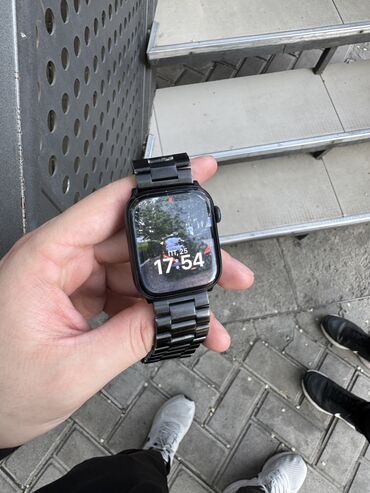 пиксель 7: Продаю Apple Watch series 7 45mm 🔋Акб -86% Есть 1-2 маленьких скола