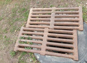 купить решетку для гриля: Чугунные водоприёмные решётки. Цена за штуку. - Материал: чугун