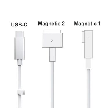 аукс адаптер: Замена для з/у Magsafe Кабель USB Type C to Mag-Safe 2/1 Male to