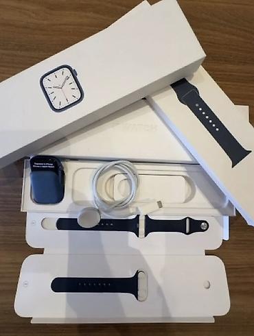 apple whatch 7: İşlənmiş, Smart saat, Apple, Suya davamlı, rəng - Göy — 3