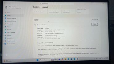 Digər noutbuklar və netbuklar: Intel Core i7, 15.6 " — 10