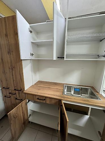 silver kitchen: Кухонный гарнитур, Новый, ДСП, Бесплатная доставка — 6