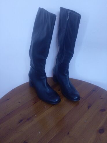 женская зимняя обувь: Сапоги, 40, цвет - Черный, Basconi