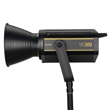 адаптор: Студийный Осветитель Godox VL300 Высокая мощность и точная