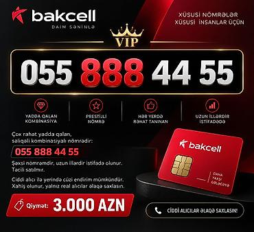 055 888 44 55 — VIP nömrə satılır Çox rahat yadda qalan, səliqəli lalafo.az -da 055 888 44 55 — VIP nömrə satılır Çox rahat yadda qalan, səliqəli