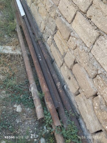 Divar kağızları: Məhsul: Metal borular dəsti Təsvir: - Şəkillərdə göstərilən qalın
