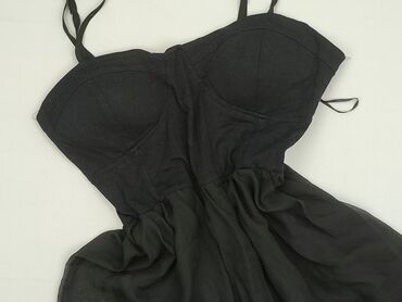 sukienki wieczorowa maxi czarna: Women`s dress, S (EU 36)