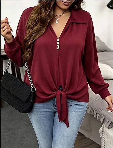 lepe bluze: 10. Za punije dame
XL 2XL 3XL
Cena : 2.350 dinara H — 1