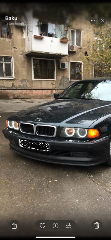 malibu bufer: Ön, BMW e38, 2000 il, Orijinal, Almaniya, İşlənmiş