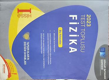 marka: Məhsul: 2023 Test Toplusu – Fizika (I hissə) Xüsusiyyətlər: - Dövlət — 1