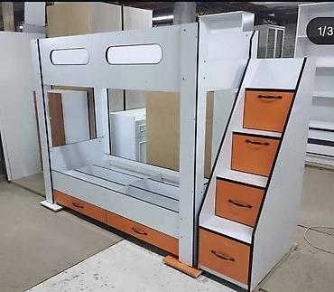 bunk bed: Мебель Детские двухъярусные кровати и односпальные кровати Описание — 1