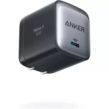 Зарядные устройства: Продаю оригианальный блок питания Anker GaN на 65Ватт с type c портом