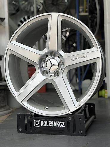 ремни 12: Диски R 18 Mercedes-Benz, Комплект, отверстий - 5, Новый — 4