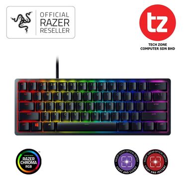 iped mini 5: Razer Huntsman Mini 1 defe islenilib