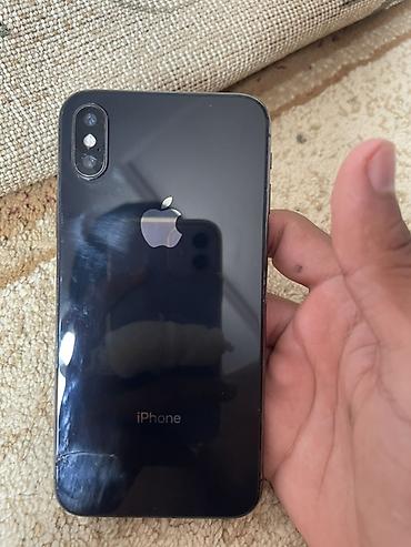 iphobe x: IPhone X, 64 GB, Qara, Face ID — 3