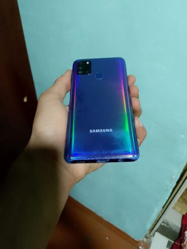 galaxy alpha: Samsung Galaxy A21S, 32 GB, rəng - Mavi, İki sim kartlı