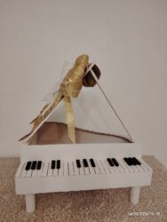 Xonça: Xonca piano satilir icine sokolad ve cicek qoyub hediyye etmek olar — 11