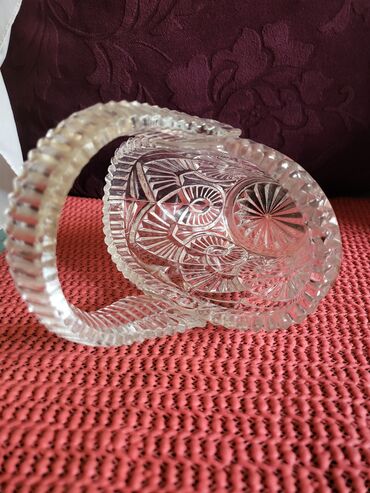 Kante: Korpa nova perfektan rad,ceska 70te. Korpa je cela od stakla. sve — 7