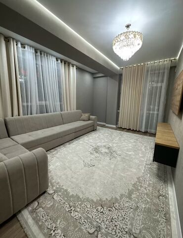 продажа квартира город бишкек: 2 комнаты, 70 м², Элитка, 2 этаж, Евроремонт