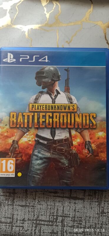 Игровые диски и картриджи: Məhsul: PS4 oyun diski – PlayerUnknown’s Battlegrounds (PUBG)