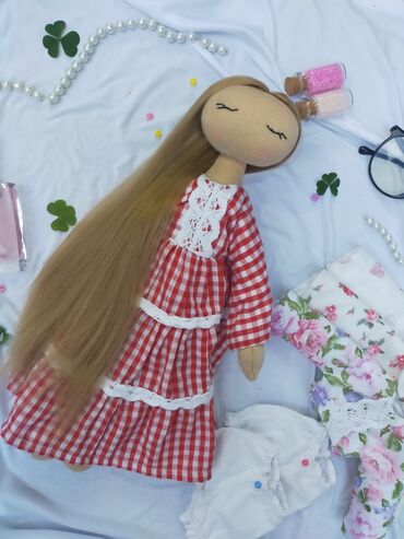 Игрушки: Куколки ручной работы 🌿 Натуральные, гиппоалергенные материалы В — 6