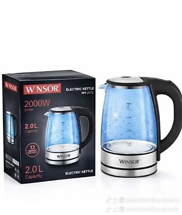 Mətbəx üçün digər texnika: Mətbəx üçün çoxfunksiyalı dəst 1) Elektrik çaydan-samovar - Üst — 12