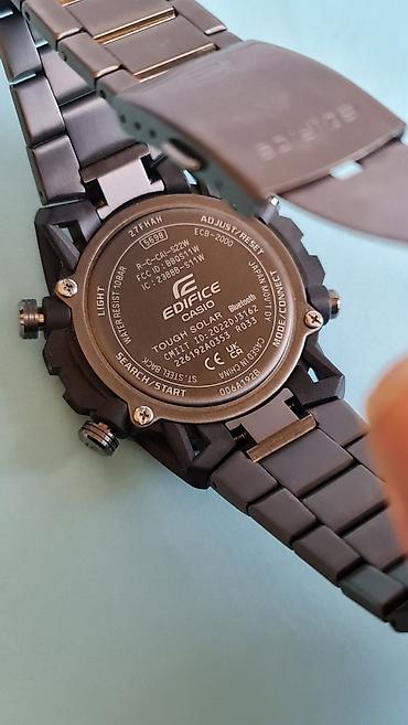 perla 34: Casio Edifice hibridni muški sat – Tough Solar + Bluetooth - Model iz — 9