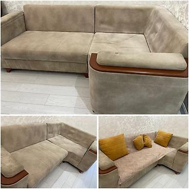 Digər mebel: GnkKunc divan.qiymet 250 man.acilir bazali.olcu 2.56/1.60. unvan — 1