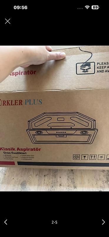 2ci el kondisionerler: Türkler Plus Klasik Aspirator Mətbəx üçün klassik tip aspirator — 3