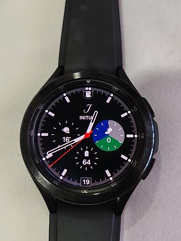 pletene popke: Samsung Galaxy Watch4 Classic (crni) – pametni sat sa rotirajućim — 1