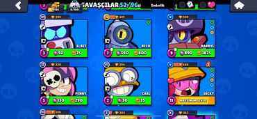 Video oyunlar üçün aksesuarlar: Brawl Stars hesabı – yüksək səviyyəli, oynamağa hazır - Kupa: 19 135 — 6