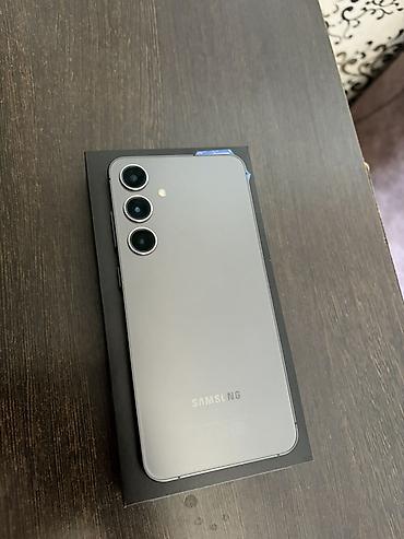 Samsung Galaxy S24+, Б/у, 256 ГБ, цвет - Серый, 2 SIM