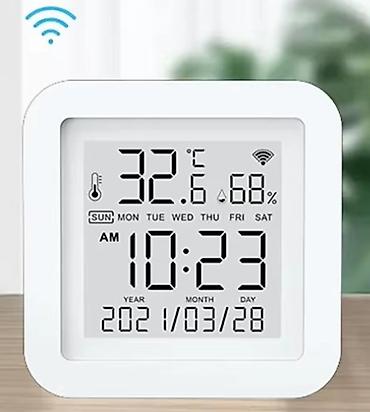 Tuya WiFi termometar/higrometar sa satom – TH06 - Bežična mreža