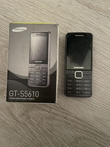samsung рассрочка: Samsung GT-S5600, Б/у, < 2 ГБ, цвет - Черный, 1 SIM